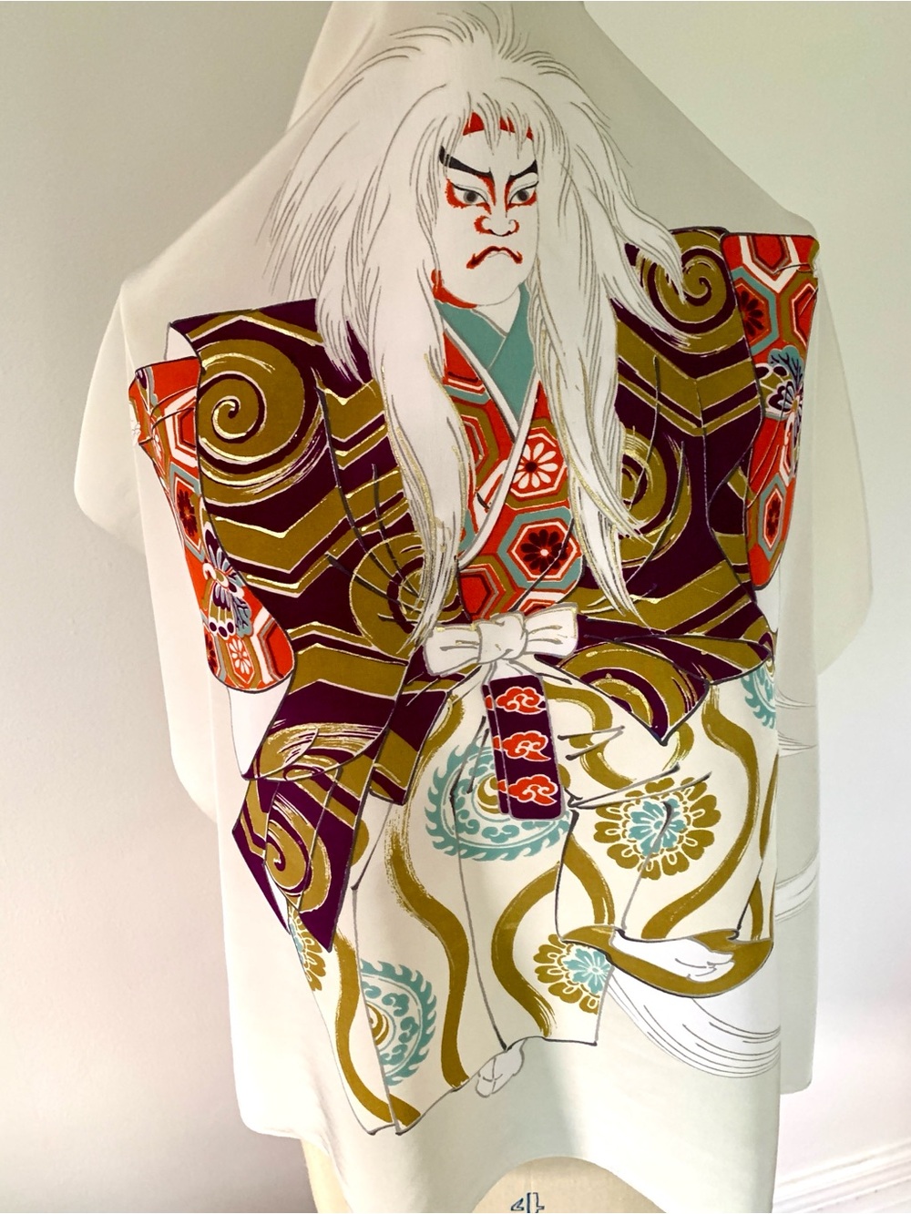Japanese Furoshiki Wrapping Cloth Wall Art Scarf